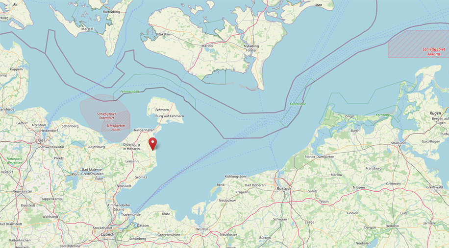 Öffnet Karte in GoogleMaps