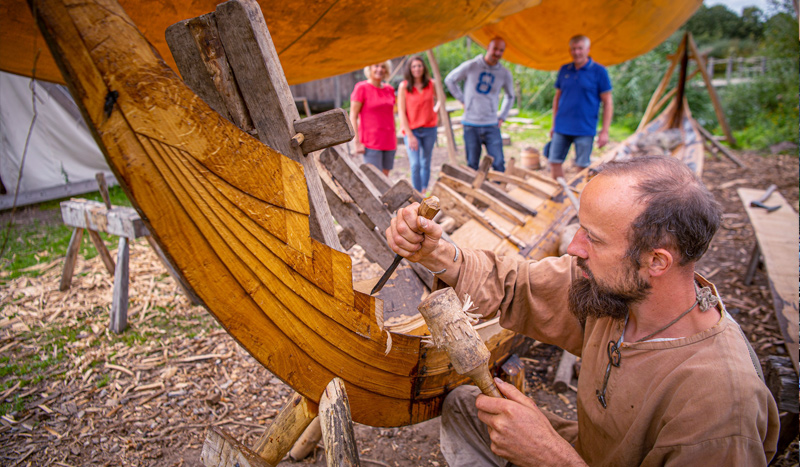 Das Mittelalter selbst erleben im Wohnbereich, Handwerk und Geschichte